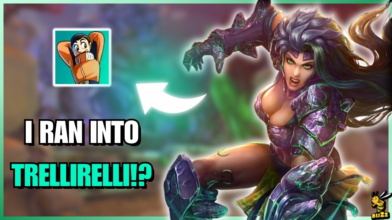 I SOLOQUEUED RANKED JOUST INTO TRELLIRELLI? | Terra Tank Build - Smite