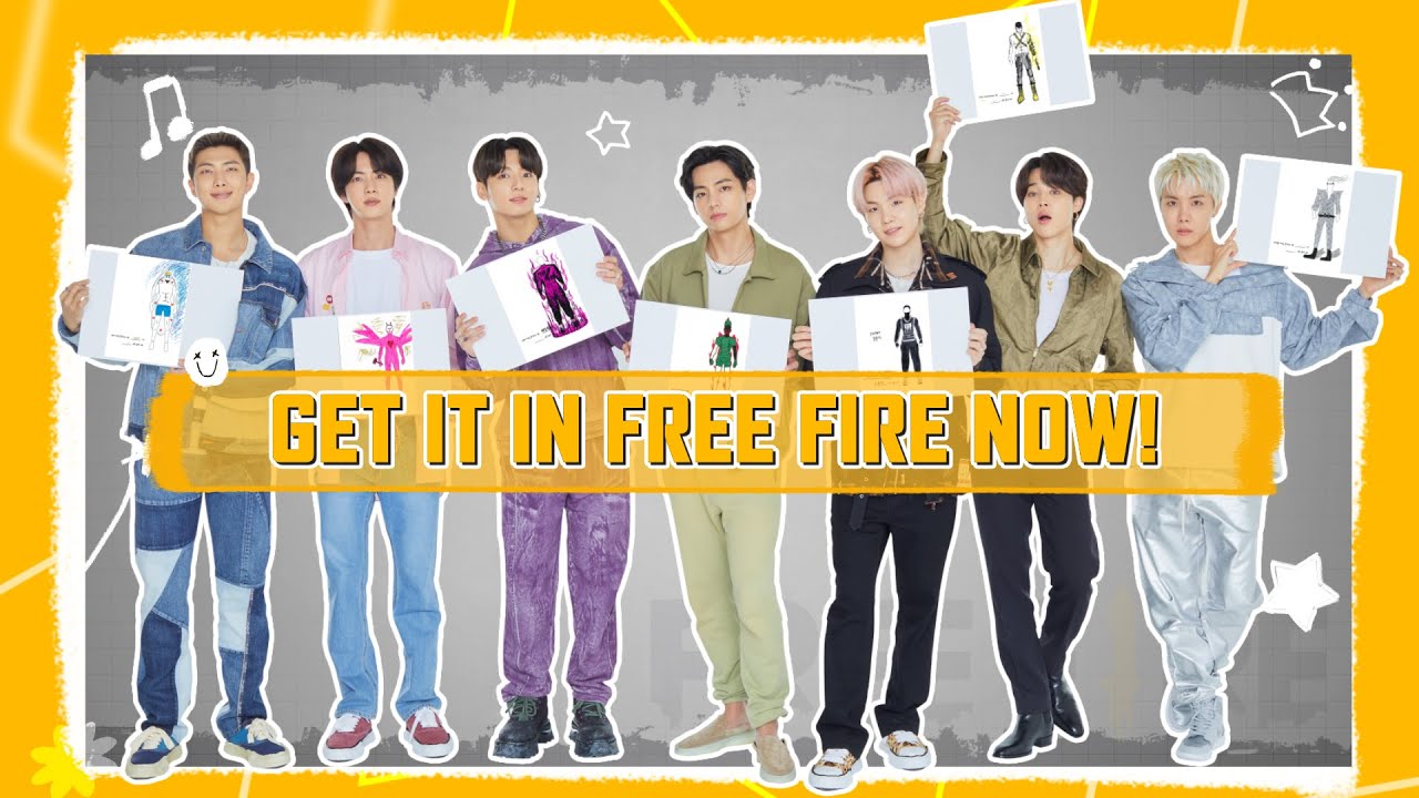 BTS Outfits | From Manuscript to Final Design! 💜 | Free Fire X BTS