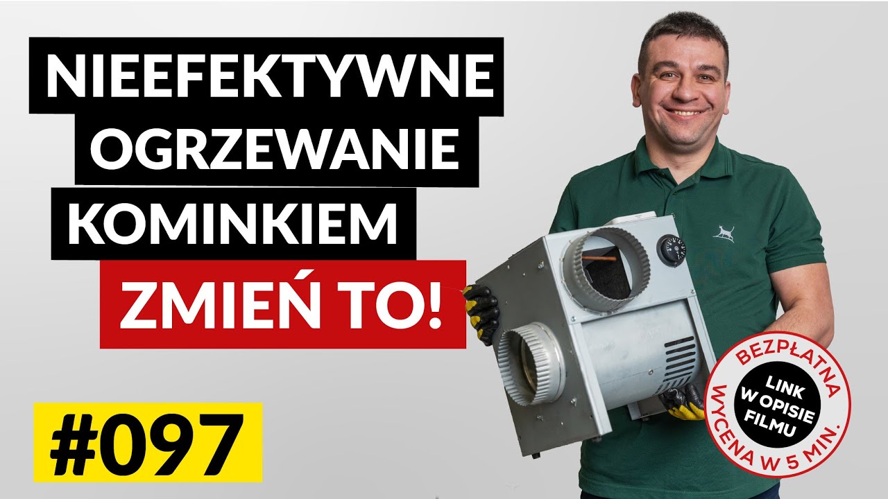 NIEEFEKTYWNE OGRZEWANIE KOMINKIEM - DGP WSPOMAGANE TURBINĄ #097