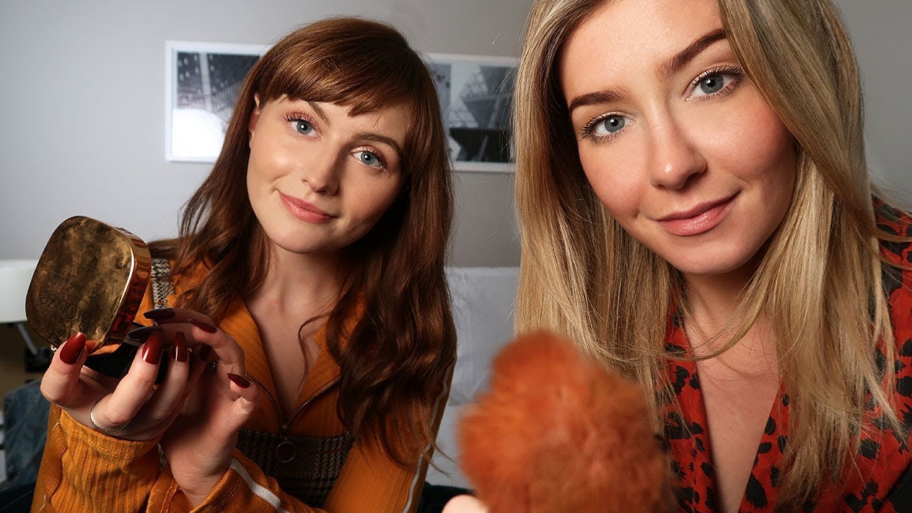 [ASMR] Doing Your Makeup Ft SophieMichelle ASMR