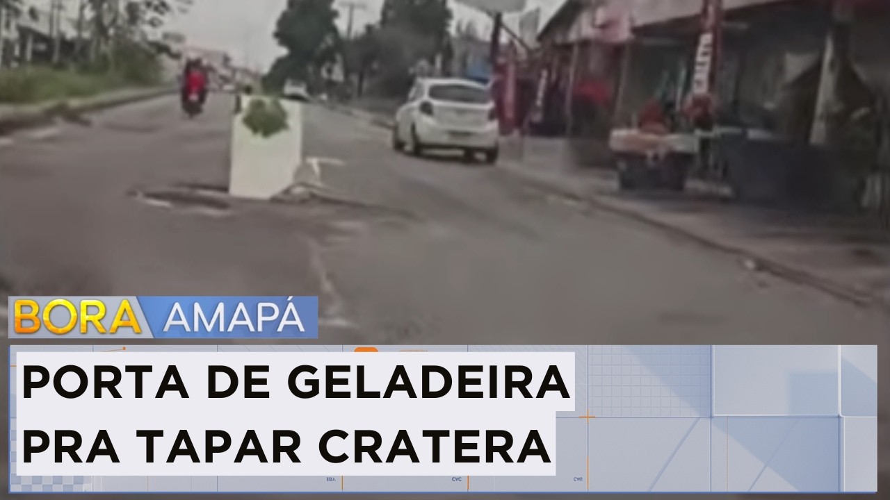 Telespectador denuncia via totalmente esburacada: 
