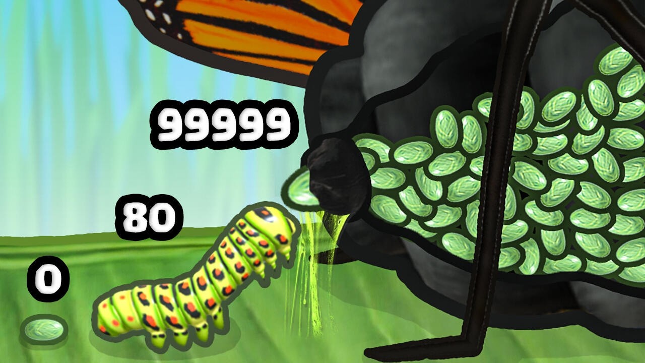 Can a Pregnant Butterfly lay MAX LEVEL Caterpillar Eggs?