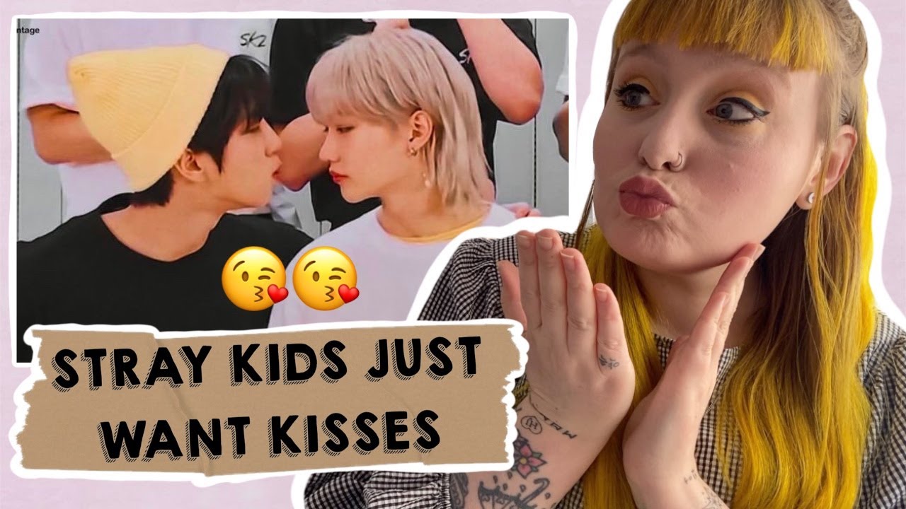 'STRAY KIDS JUST WANT KISSES' (aka han jisung wants kisses) REACTION