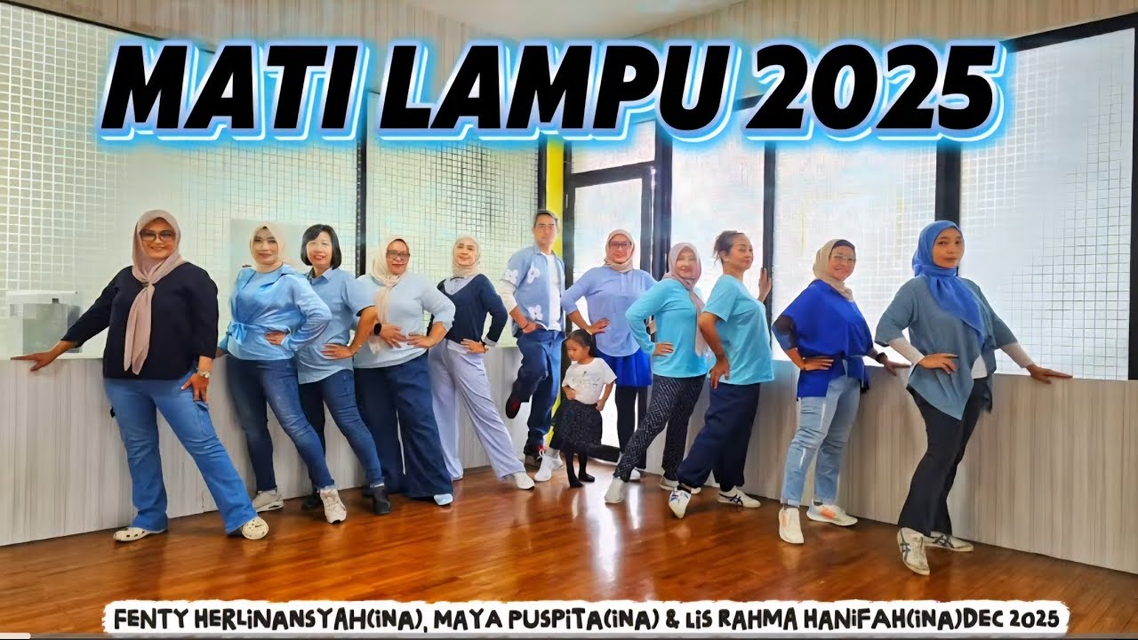 Mati Lampu 2025 linedance || Fenty Herlinansyah, Maya Puspita & Lis-Dec 2025|| Mahitsa