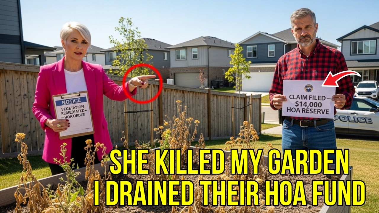 HOA Sprayed Weed Killer on My Spring Garden — Then I Filed the Claim That Drained Their Reserve