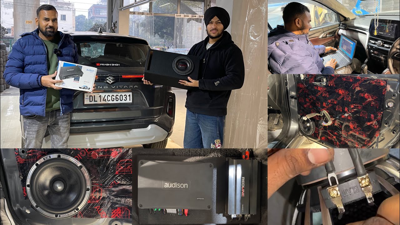 Grand Vitara 2023 | grand vitara modified 2023 | Only 1 in india | 2023 grand vitara audio setup