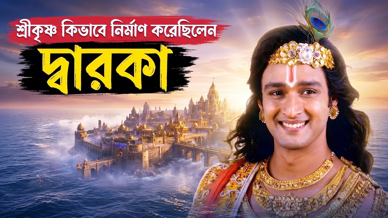 শ্রীকৃষ্ণের দ্বারকা নগরীর ইতিহাস || History of Ancient Dwarka || Daroka Nogori ||