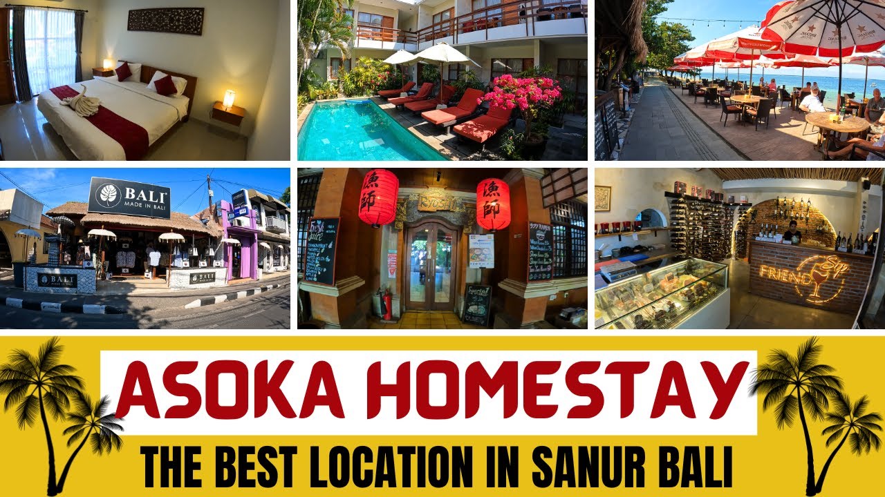 Бали Санур Отели Asoka Homestay Лучшее расположение в Сануре