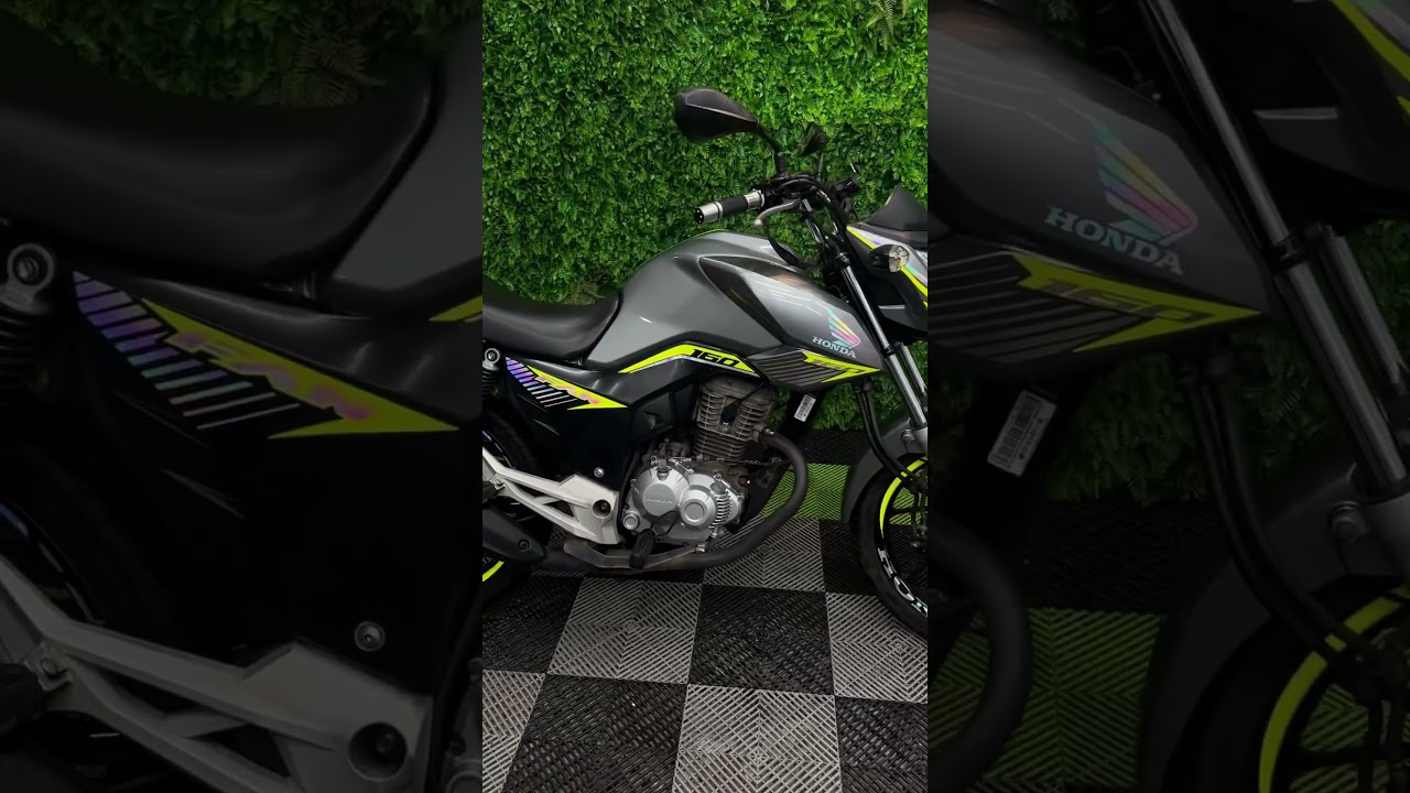 Kit de adesivos fan 160 + adesivos de roda📞41 9 9709-1155 #adesivos #honda #fan160