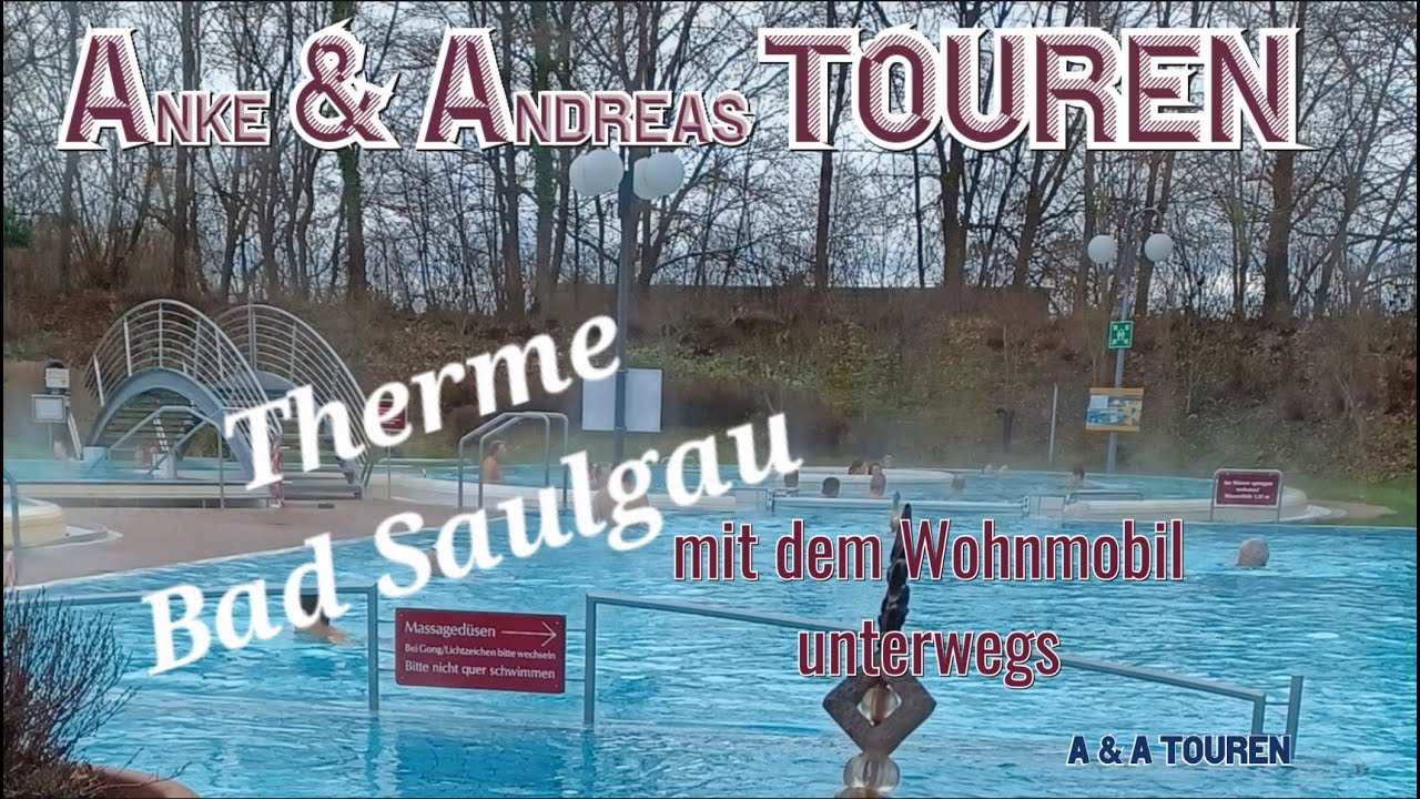 BAD SAULGAU Therme & Wohnmobilstellplatz wegen Schneemangel angefahren