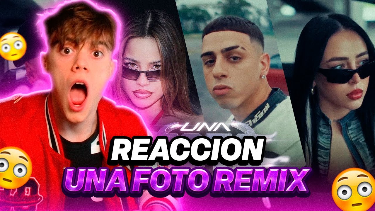 REACCIÓN A MESITA, NICKI NICOLE, EMILIA, TIAGO PZK - UNA FOTO REMIX (Video Oficial)