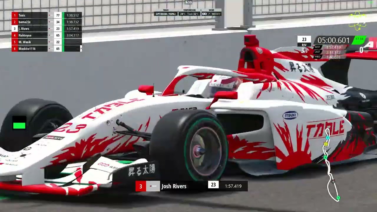 PRS Assetto Corsa Super Formula - Round 2: Jeddah