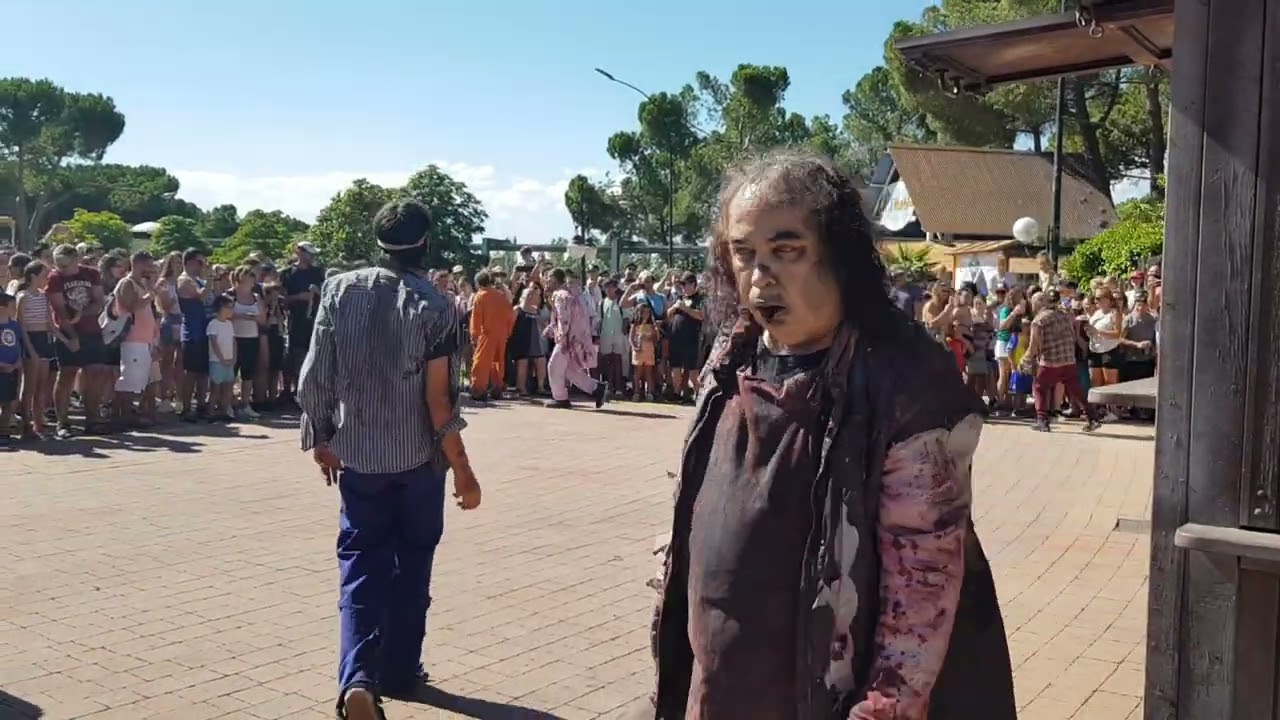 The Walking Dead en el Parque de Atracciones de Madrid. Julio 2023.