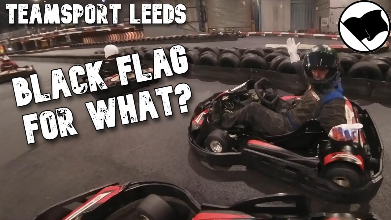 Black flag before the race even started? 🏴 at Teamsport go karting Leeds