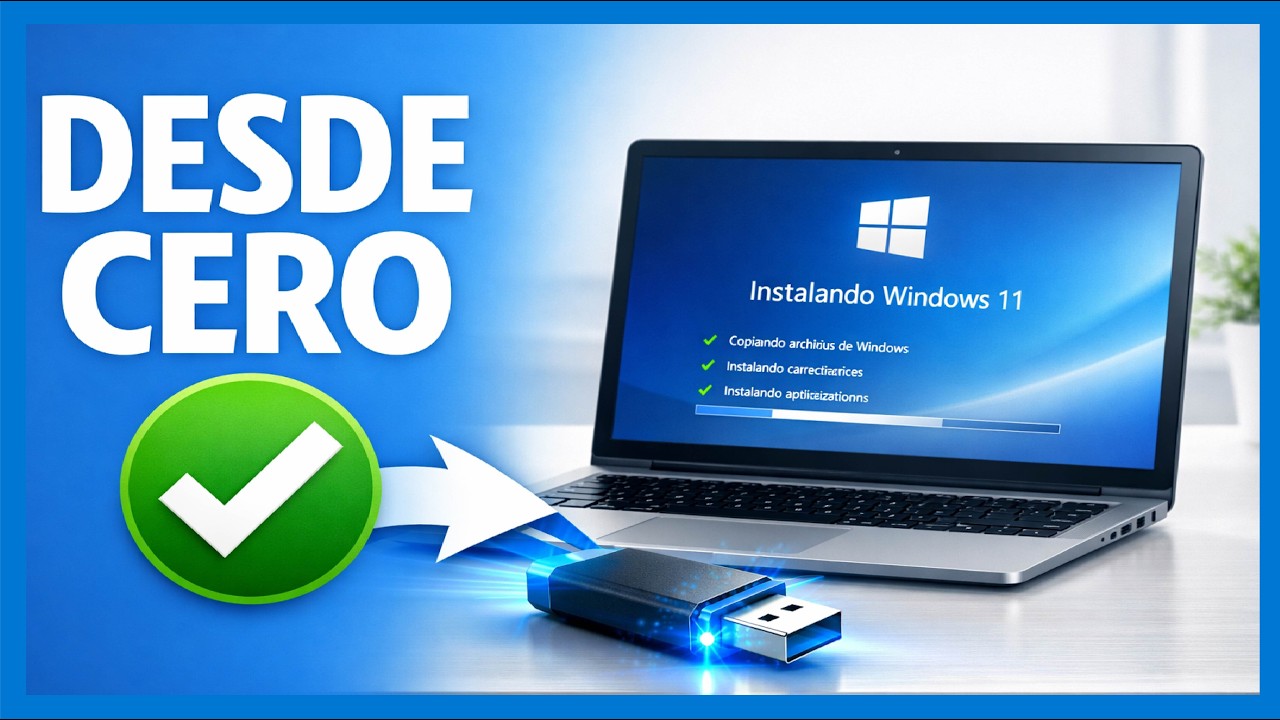 Instalar Windows 11 desde USB: paso a paso (sin clave y sin líos)