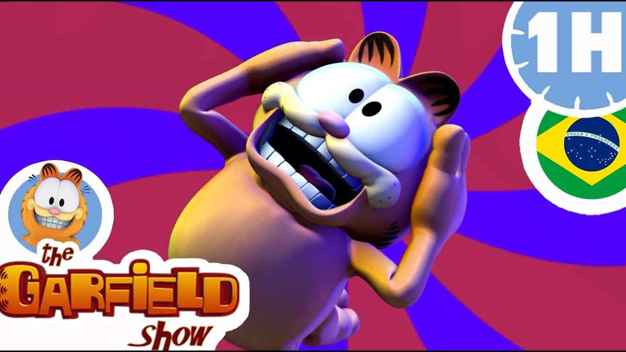 😱Garfield tem medo dos ratos!🐁- Episódio Completo HD