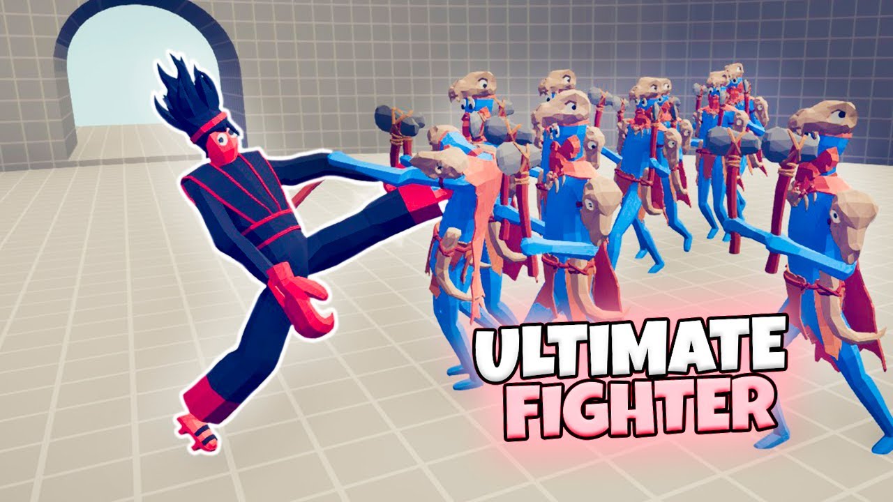 ULTIMATE FIGHTER VS EVERY FACTION | TABS UNIT CREATOR GAMEPLAY