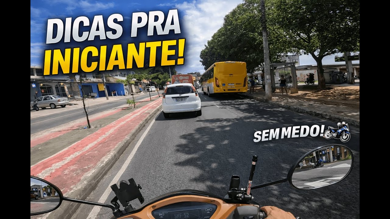DICAS DE TRÂNSITO DE MOTO: CURVA, LADEIRA, PARAR NA LADEIRA