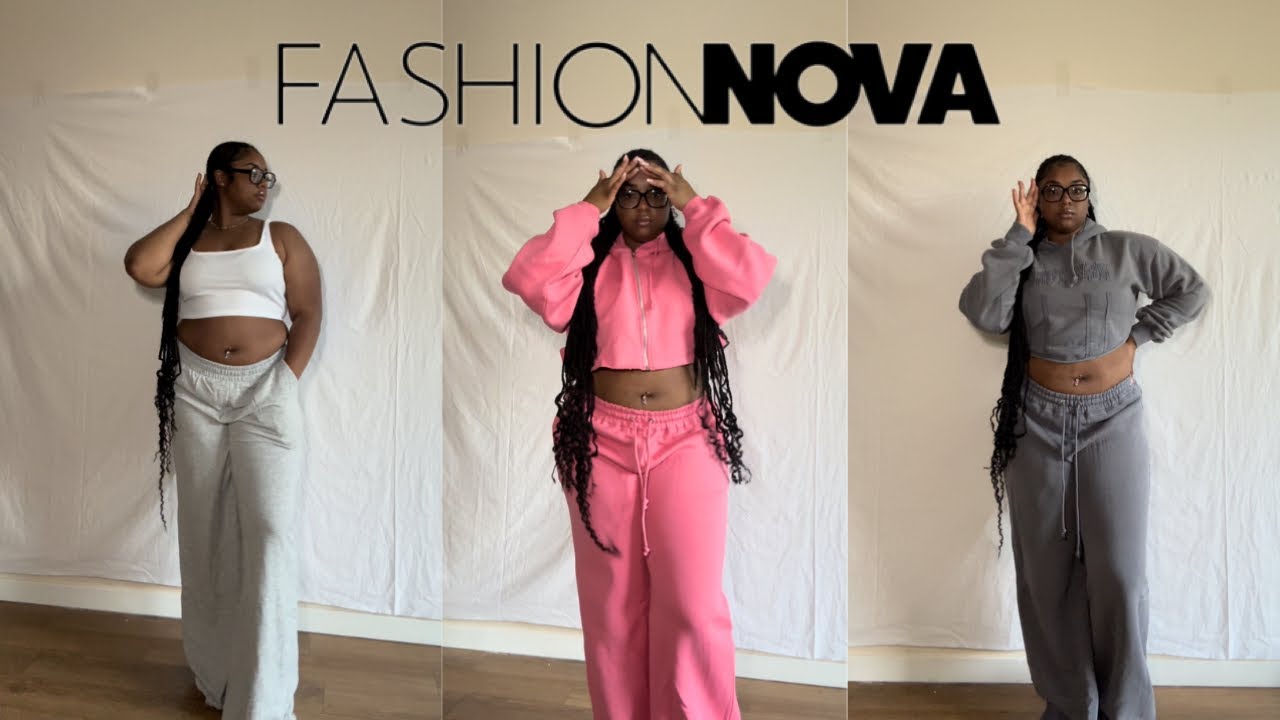 PLUS SIZE FASHION NOVA SWEATSUIT HAUL