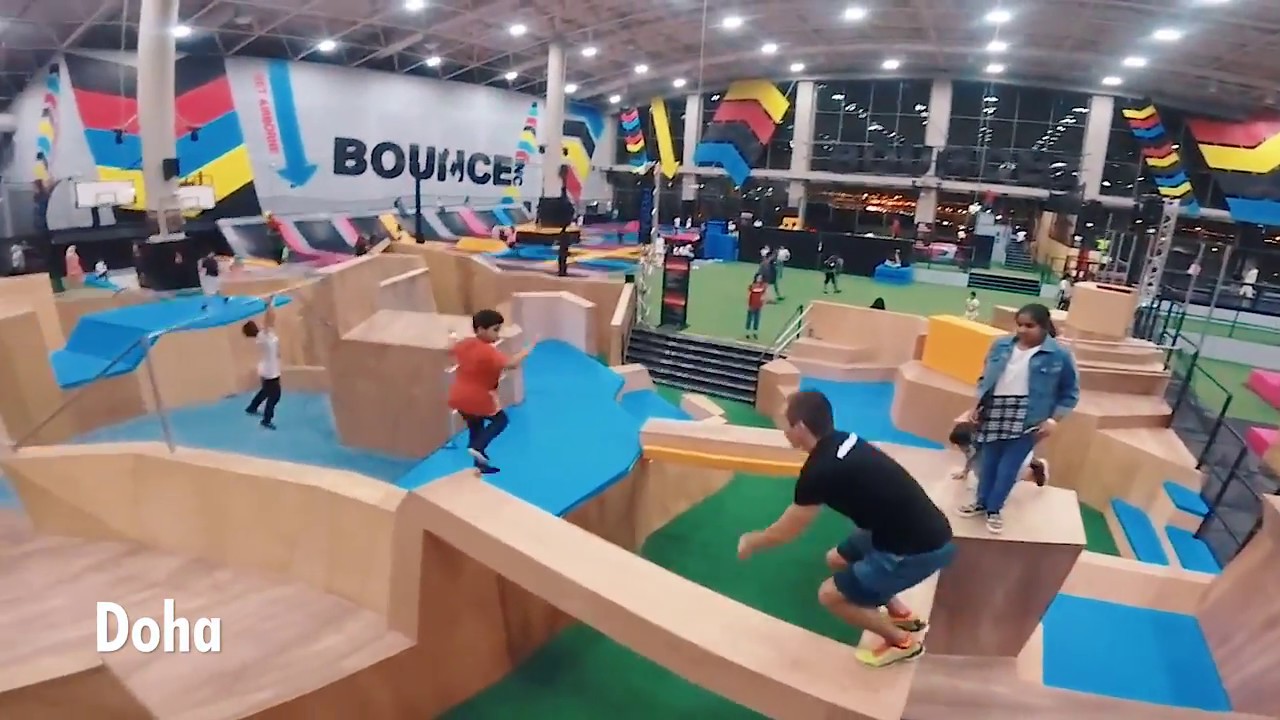 Parkour / Freerunning facility designs - Jump Squad / Bounce