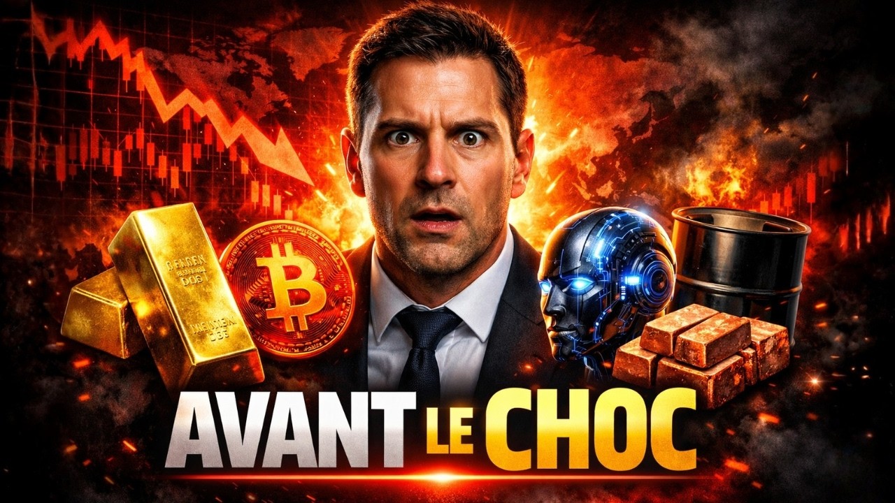 La crise qui vient : or, Bitcoin, IA, cuivre, pétrole… où investir avant le choc ?