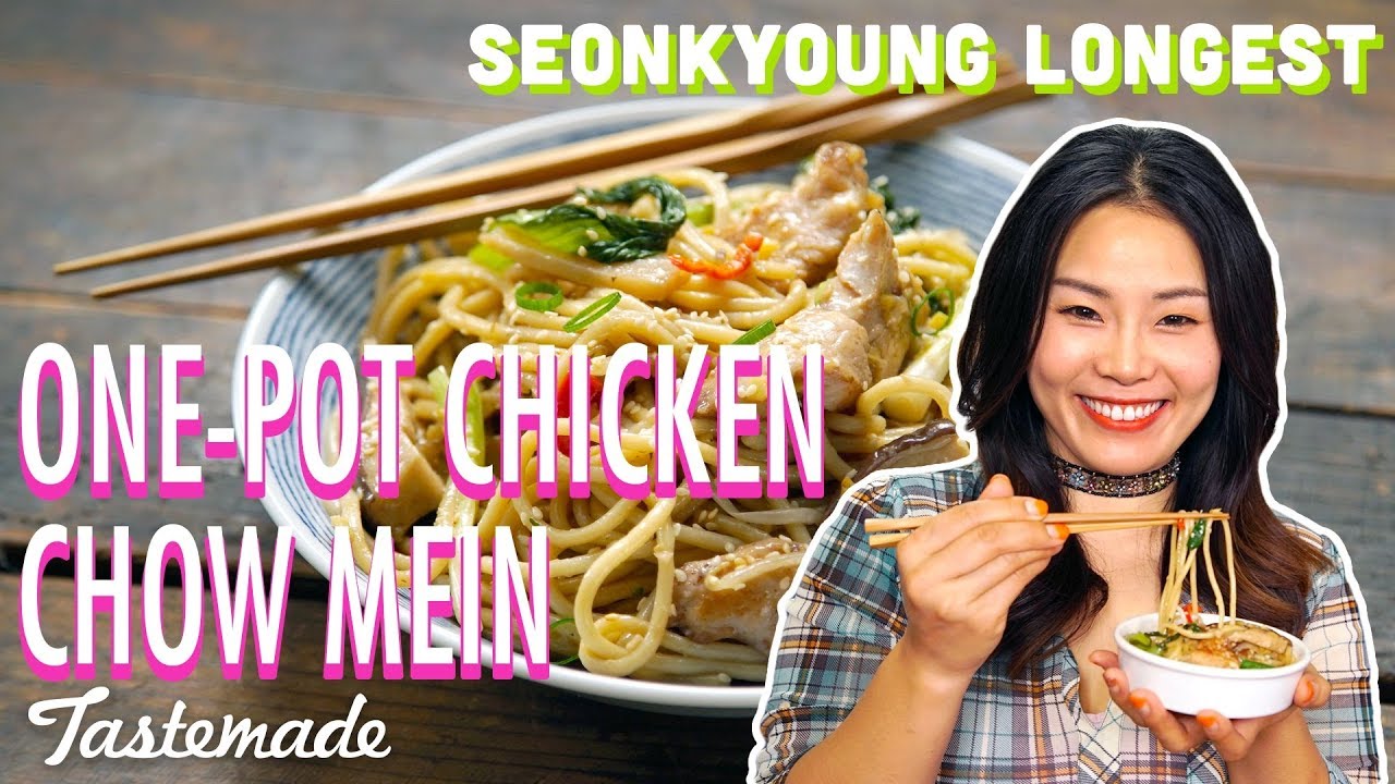 One-Pot Chicken Chow Mein I Seonkyoung Longest