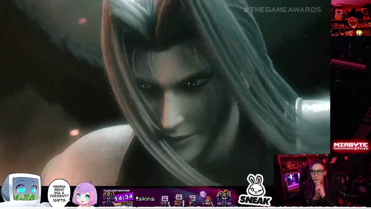 SEPHIROTH IN SMASH?! - GAME AWARDS SUPER SMASH BROS. ULTIMATE REACTION