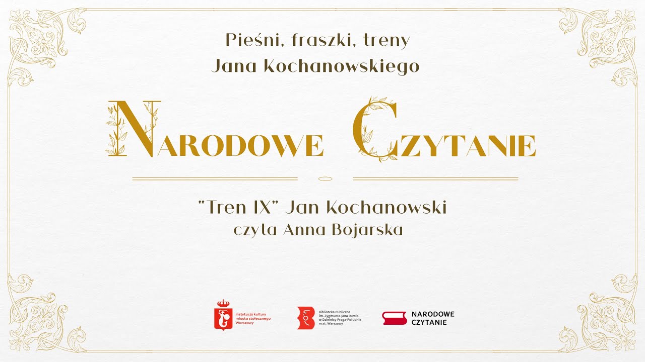 Narodowe czytanie 2025 - Anna Bojarska czyta 