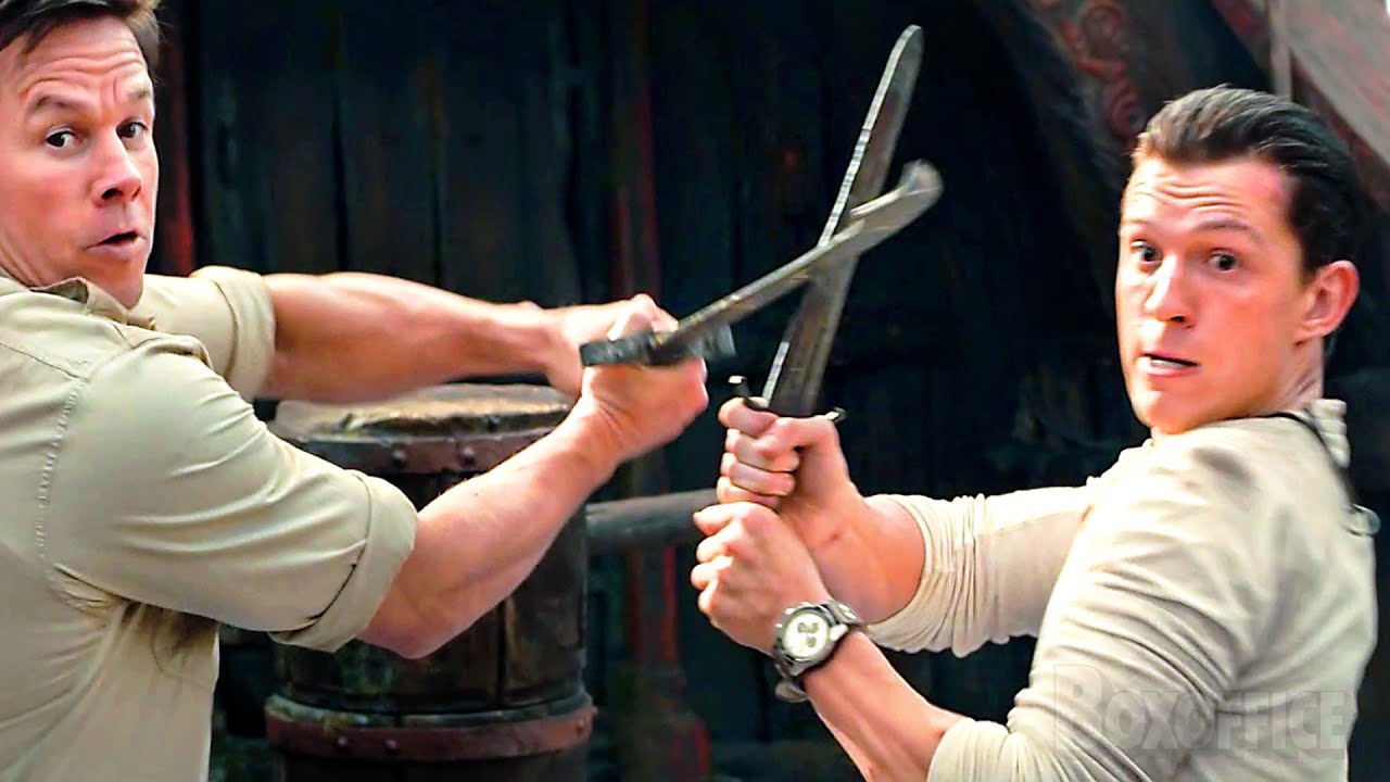 Nathan Drake e Sully hanno portato le spade per uno scontro a fuoco | Uncharted | Clip in Italiano