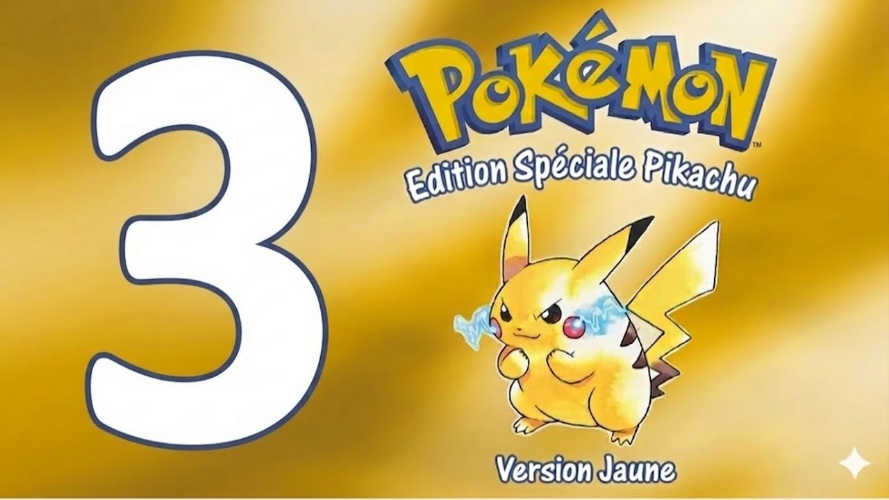 POKÉMON JAUNE #3 : CAPTURE DU PREMIER POKÉMON