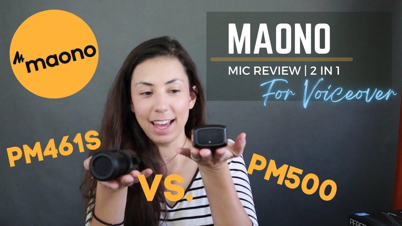 Maono Microphone 2 in 1 In Depth Review: AU-PM461S  and AU-PM500