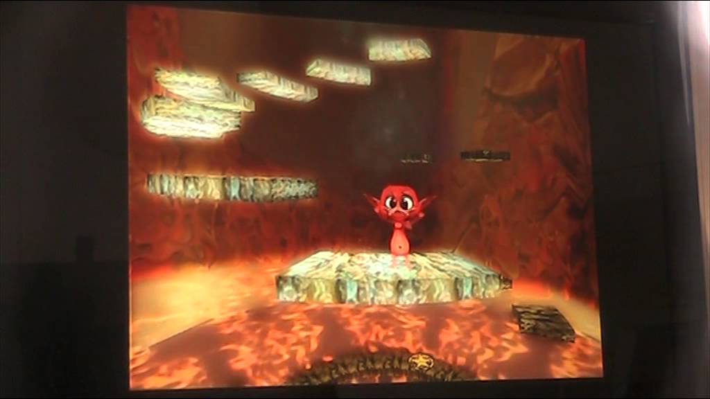 Cocoto Platform Jumper PS2 - Volcano Bonus Stage 100% Complete  - Hard Mode
