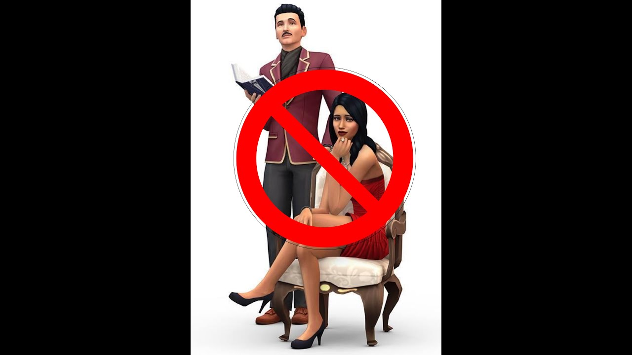 EAs Goth Makeover. Sims 4. 