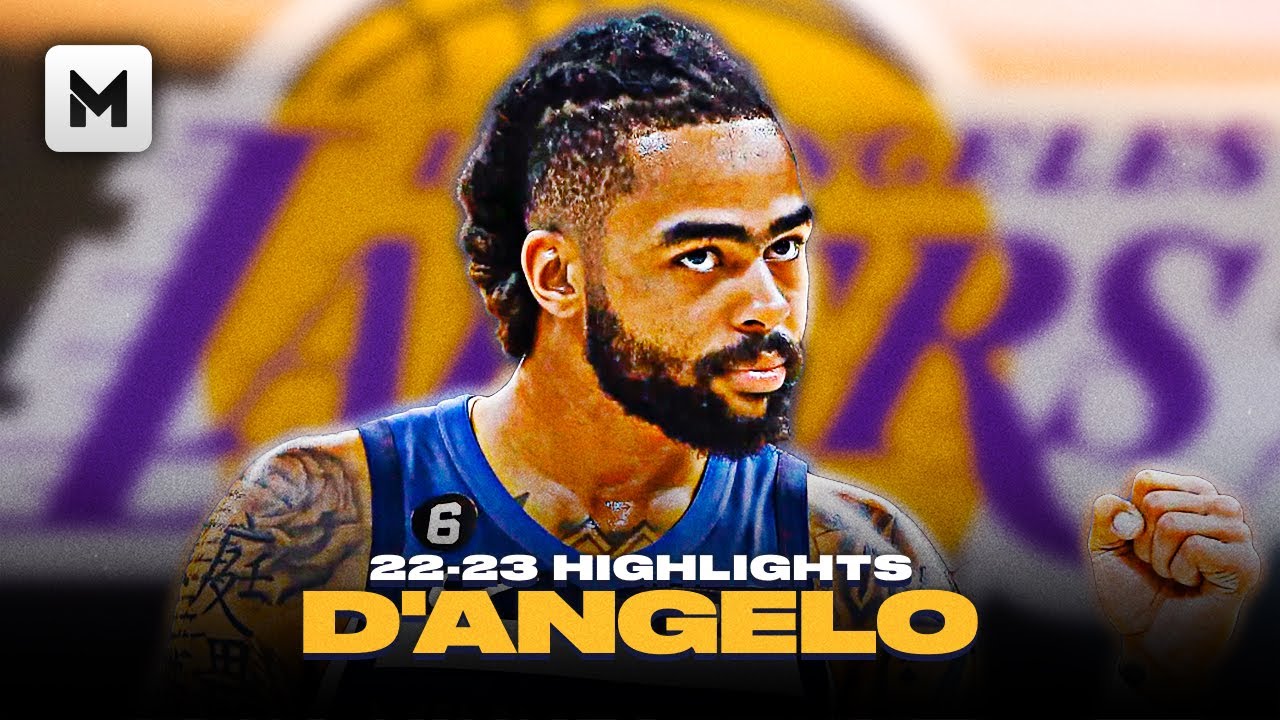 D'ANGELO RUSSELL WELCOME (back) TO THE LAKERS!!