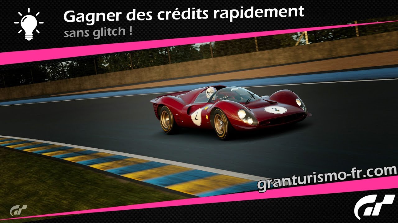 Gagner rapidement de l'argent sur GT Sport [1.31] no glitch