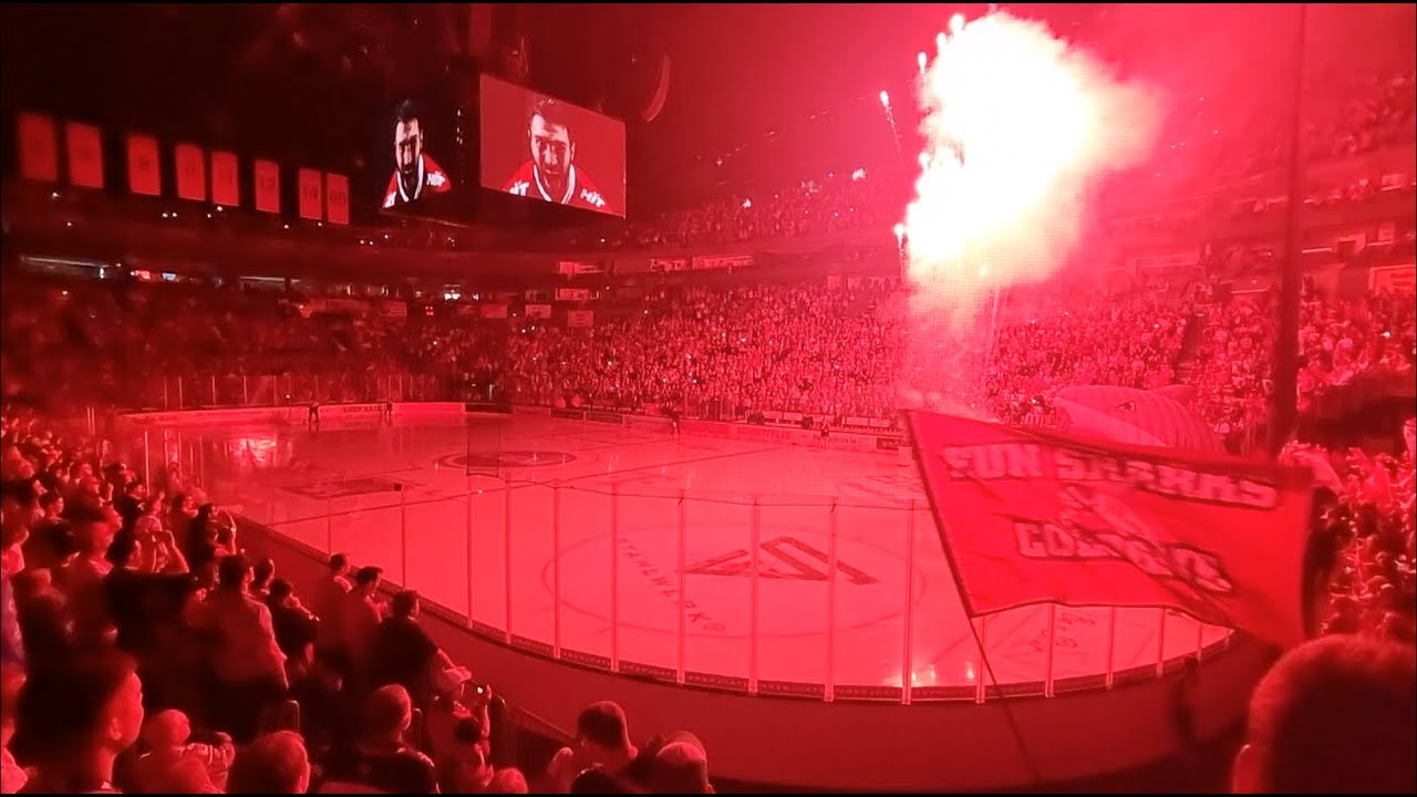 FULL SHOW Kölner Haie KEC 2. Heimspiel Die komplette, neue Einlaufshow