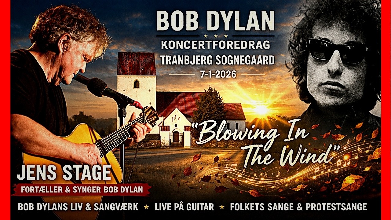 Blowing in the wind" - Bob Dylan | Cover by Jens Stage