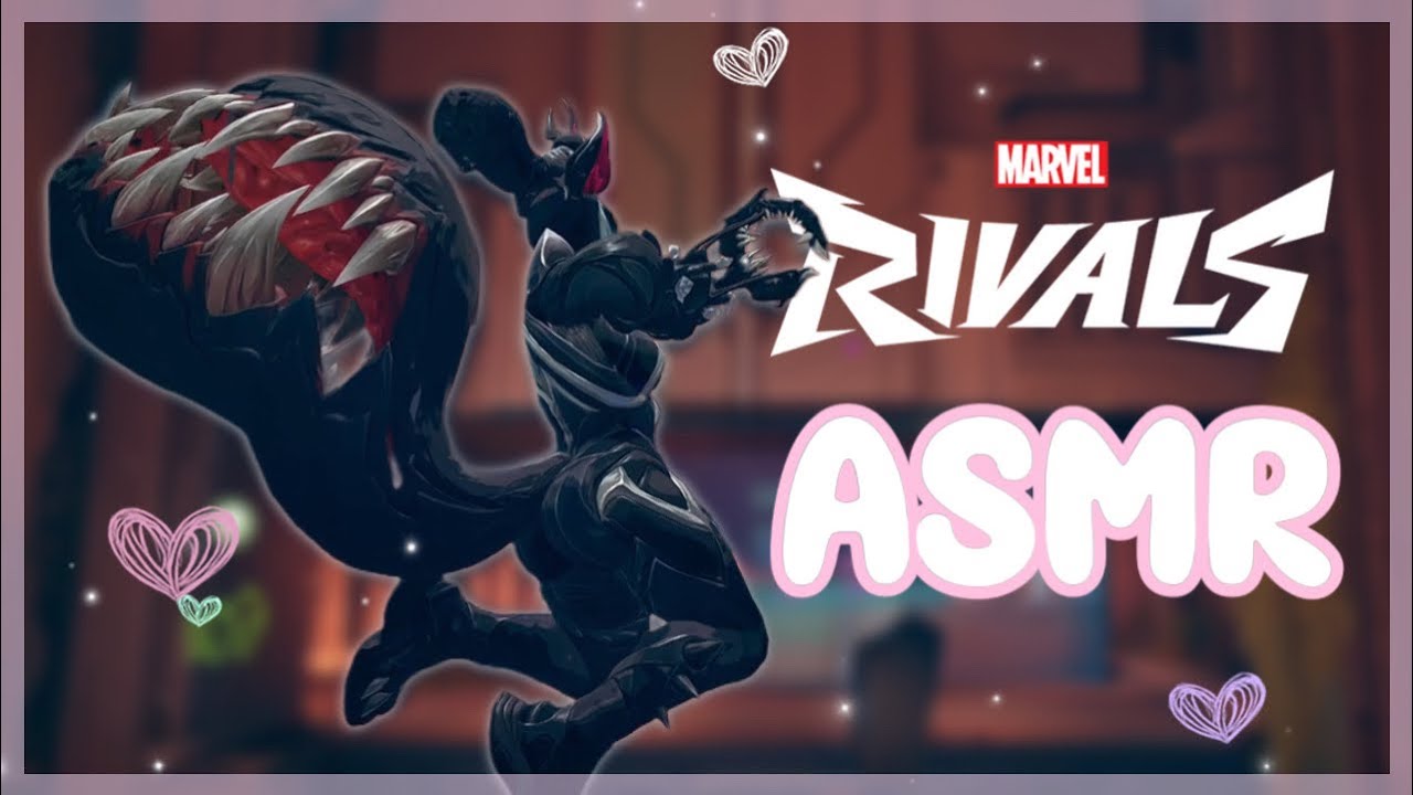 Marvel Rivals ASMR 💗 Strategist Plays DPS | Whispering, Gum Chewing and Keyboard ASMR Triggers