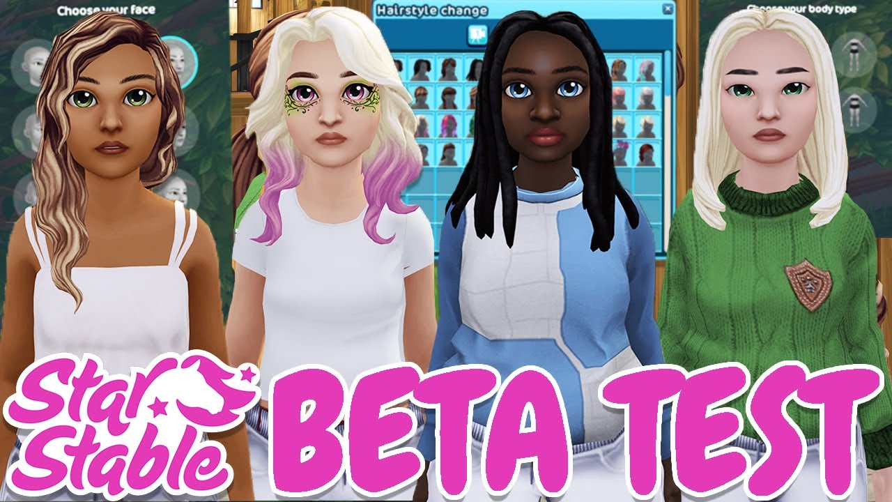 TRYING OUT *NEW PLAYER CHARACTERS* BETA TESTING IN STAR STABLE‼️