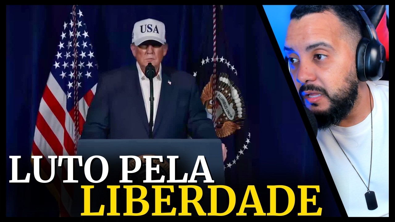 Discurso de Donald Trump explicando POR QUE ATACOU o IRÃ?