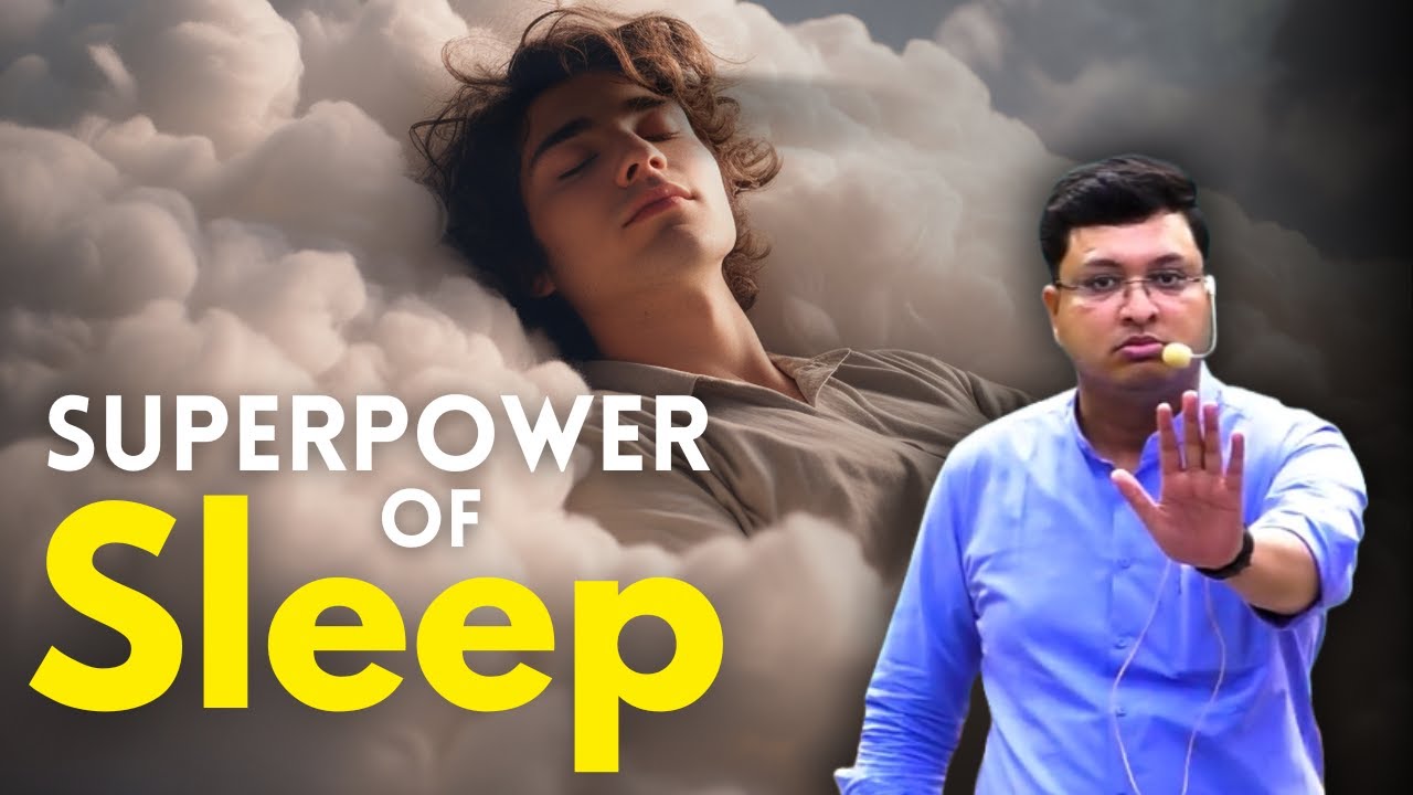 How to SLEEP faster & better Unlock the superpower of sleep by NV Sir | NV Sir Kota | JEE Mains