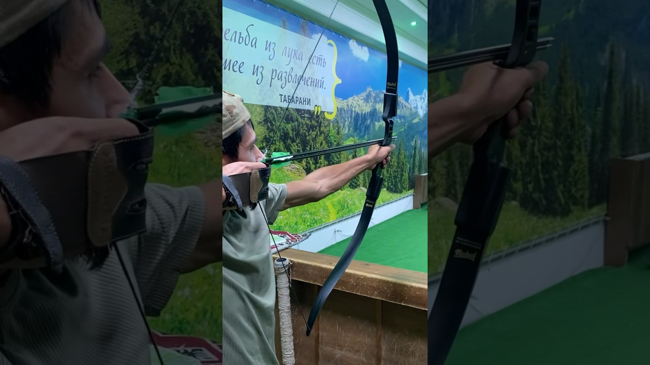 ОДИН ВЫСТРЕЛ - ДВЕ СТРЕЛЫ 👀 #рекомендация #archerytag #archery #bowtech #bowandarrow #bowhunter