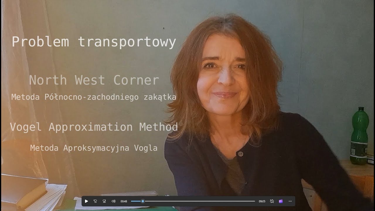 Problem transportowy. Metoda NWC i VAM