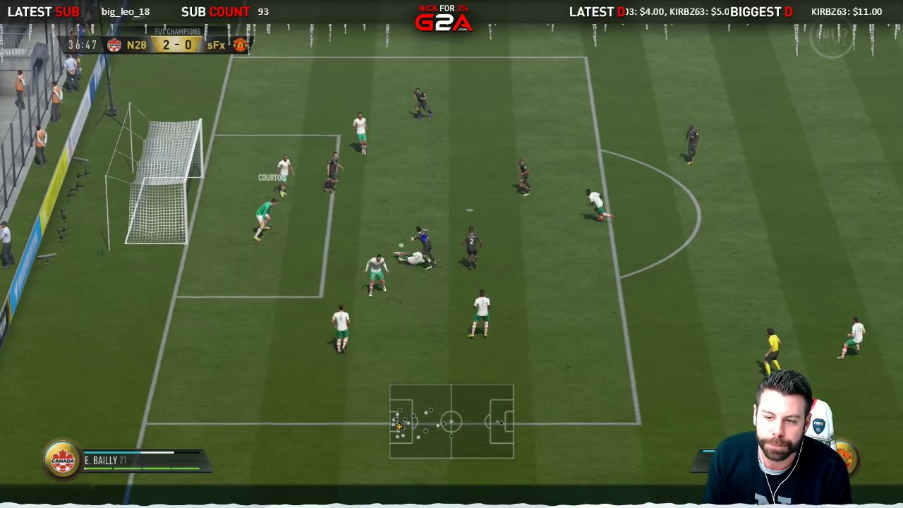 Fifa Streamer slips up
