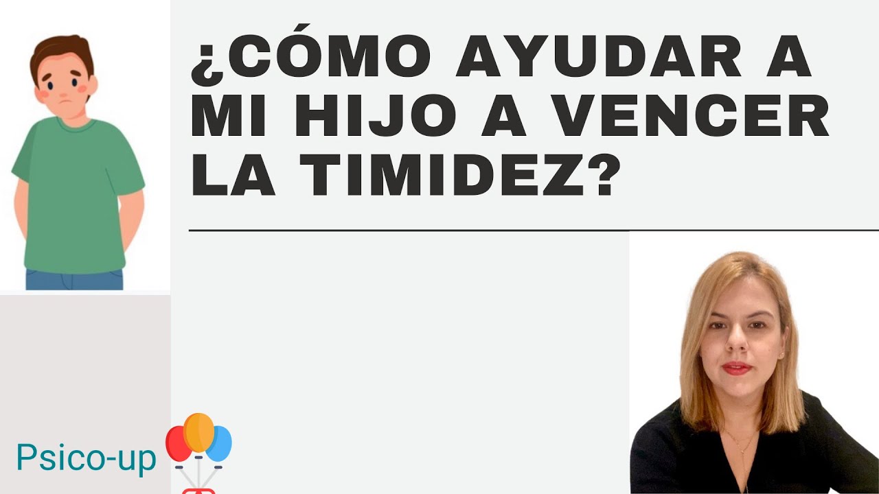 ¿Cómo podemos ayudar a un niño tímido? #timidez #fobiasocial #psicologíainfantil