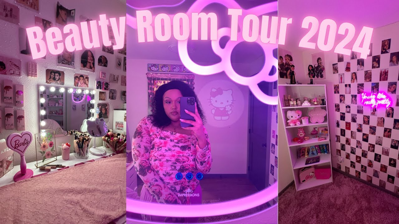 GIRLY BEAUTY ROOM TOUR 2024 💗✨🌸