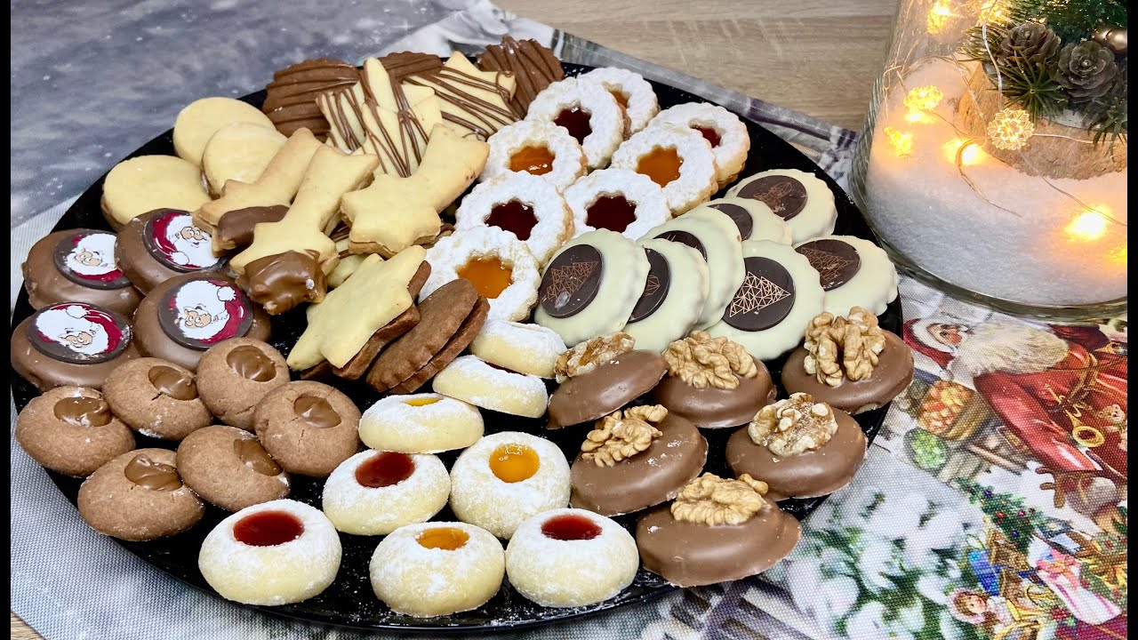 Prhki Keksići od jednog tijesta | Butter Cookies from one dough | Kekse - Plätzchen aus einem Teig