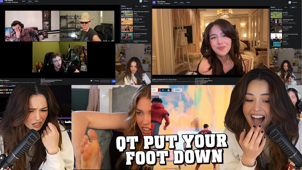 Valkyrae REACTS to Hilarious Clips! | Clip Queue #3