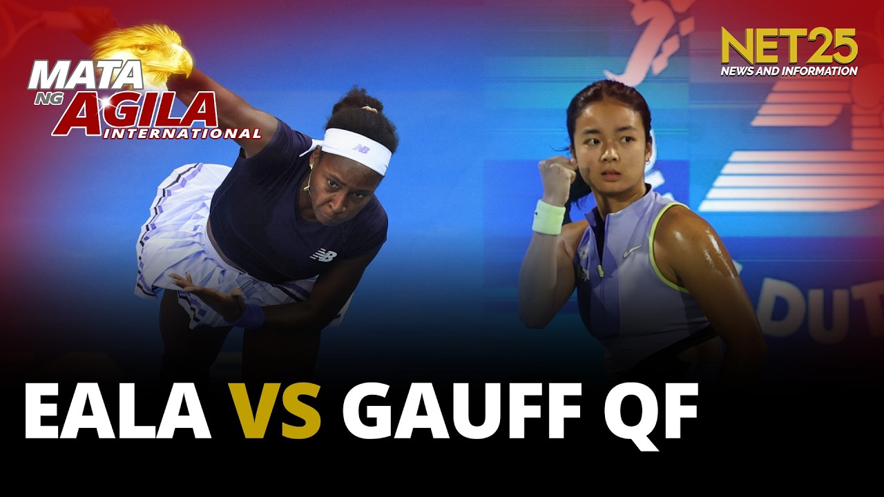 Alex Eala at Coco Gauff maghaharap sa quarterfinals