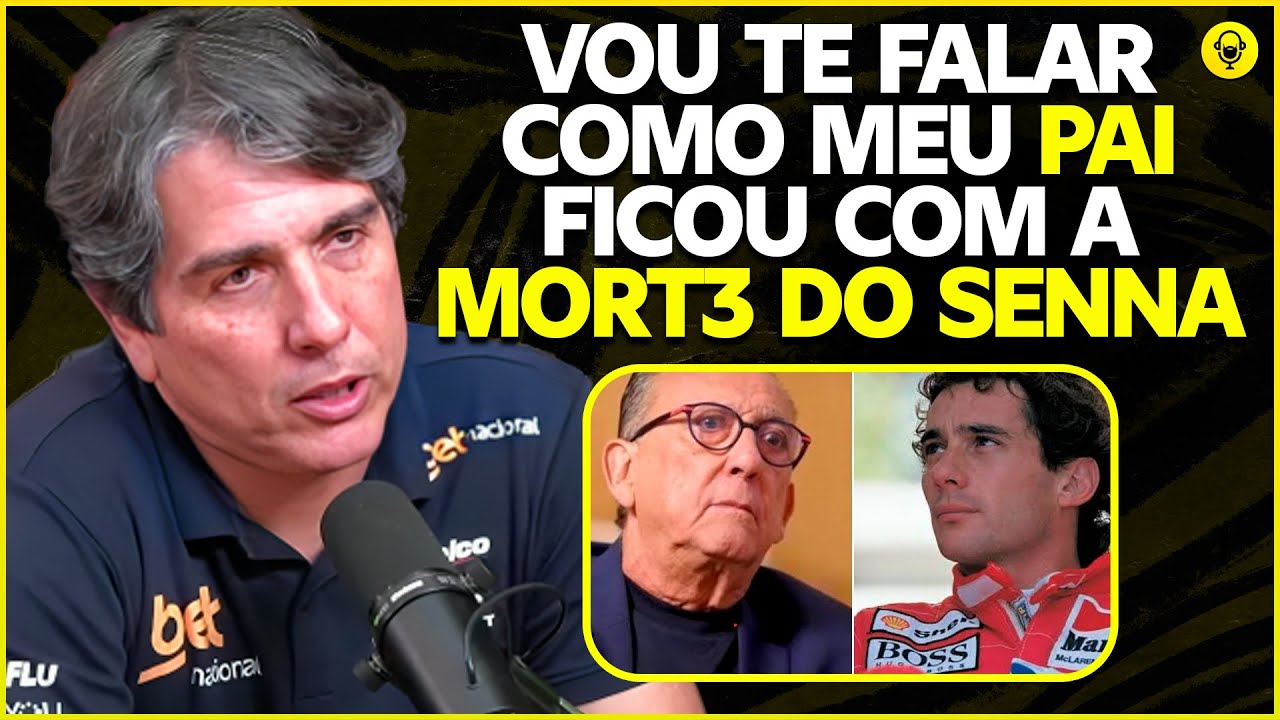 COMO GALVÃO BUENO FICOU COM A MORTE DE AYRTON SENNA?